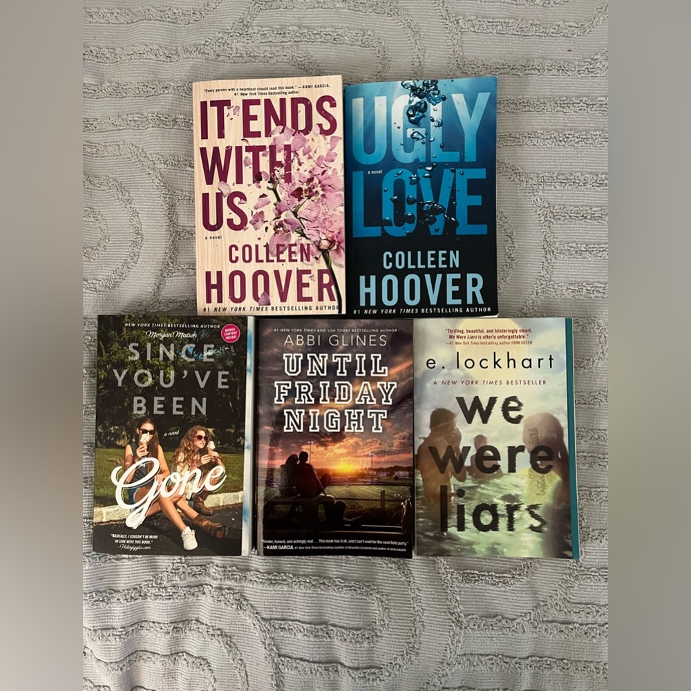$50 for 5 books !
